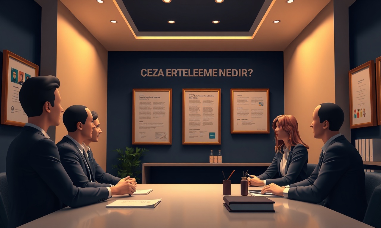 Ceza Erteleme Nedir?