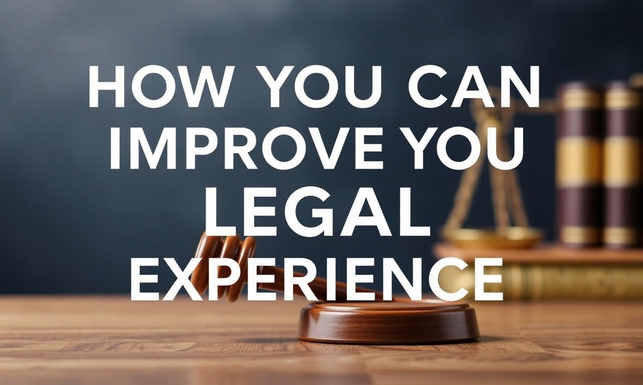 Hukukal Deneyiminizi Nasıl Geliştirebilirsiniz: Profesyonel İpuçları