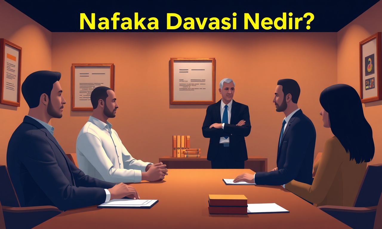 Nafaka Davası Nedir?