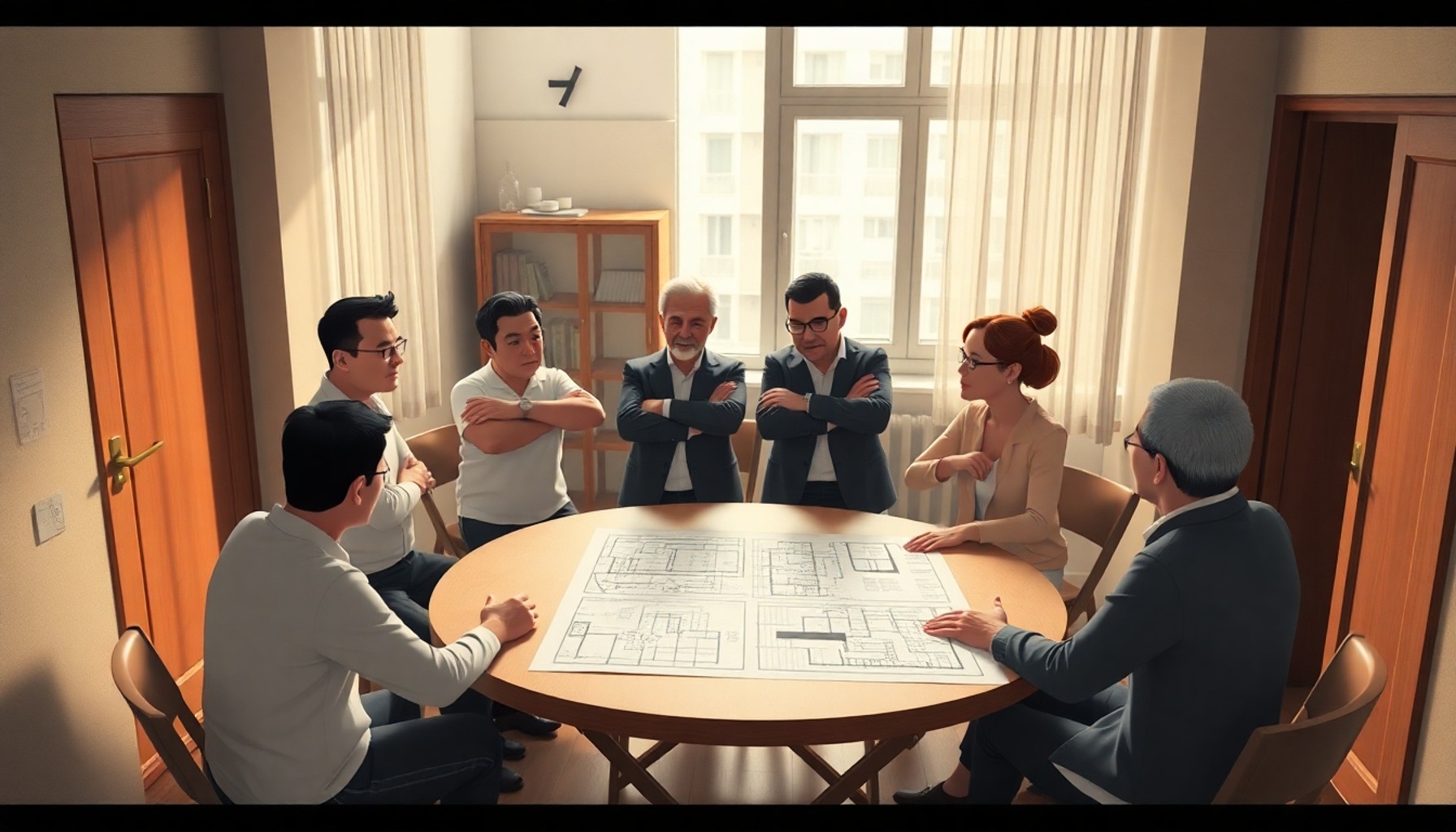 Apartman toplantısında güçlendirme kararına itiraz eden kat malikleri