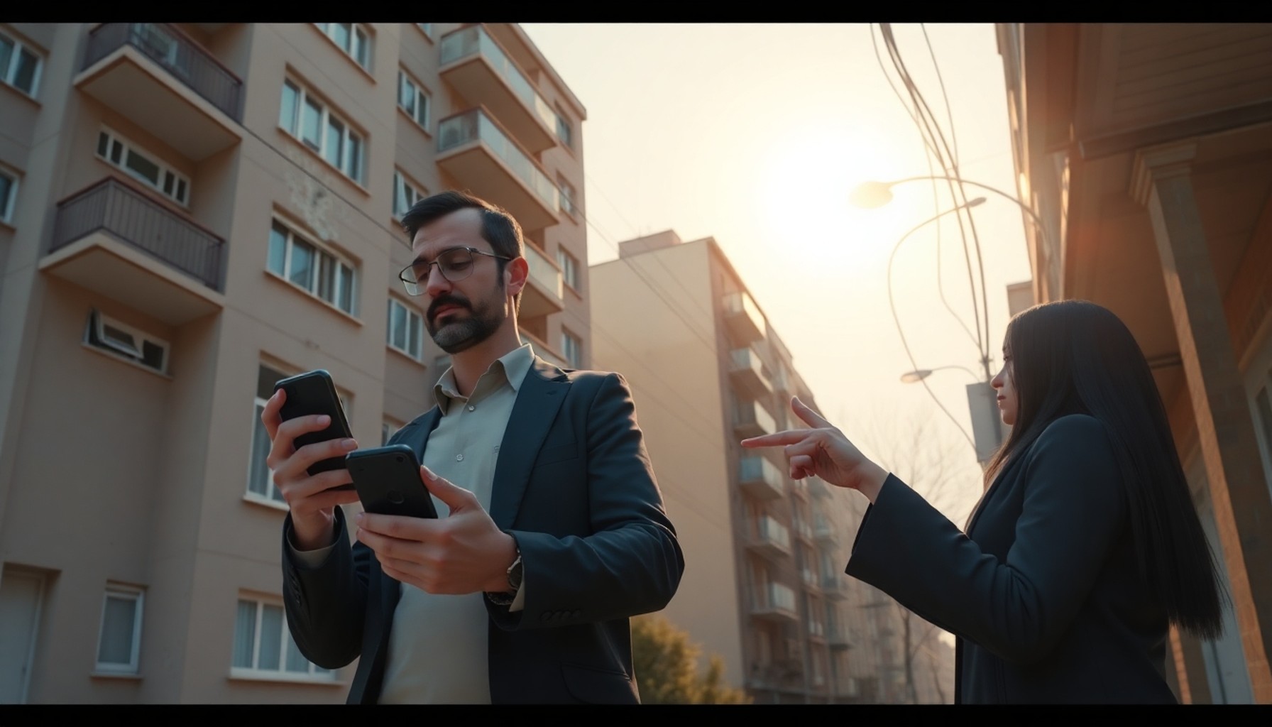 Deprem hasarını fotoğraflayen apartman sakini