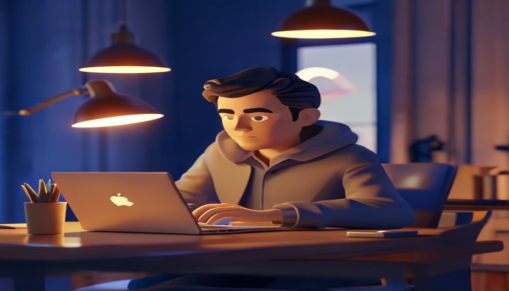 E-Devlet portalını kullanan bir vatandaş