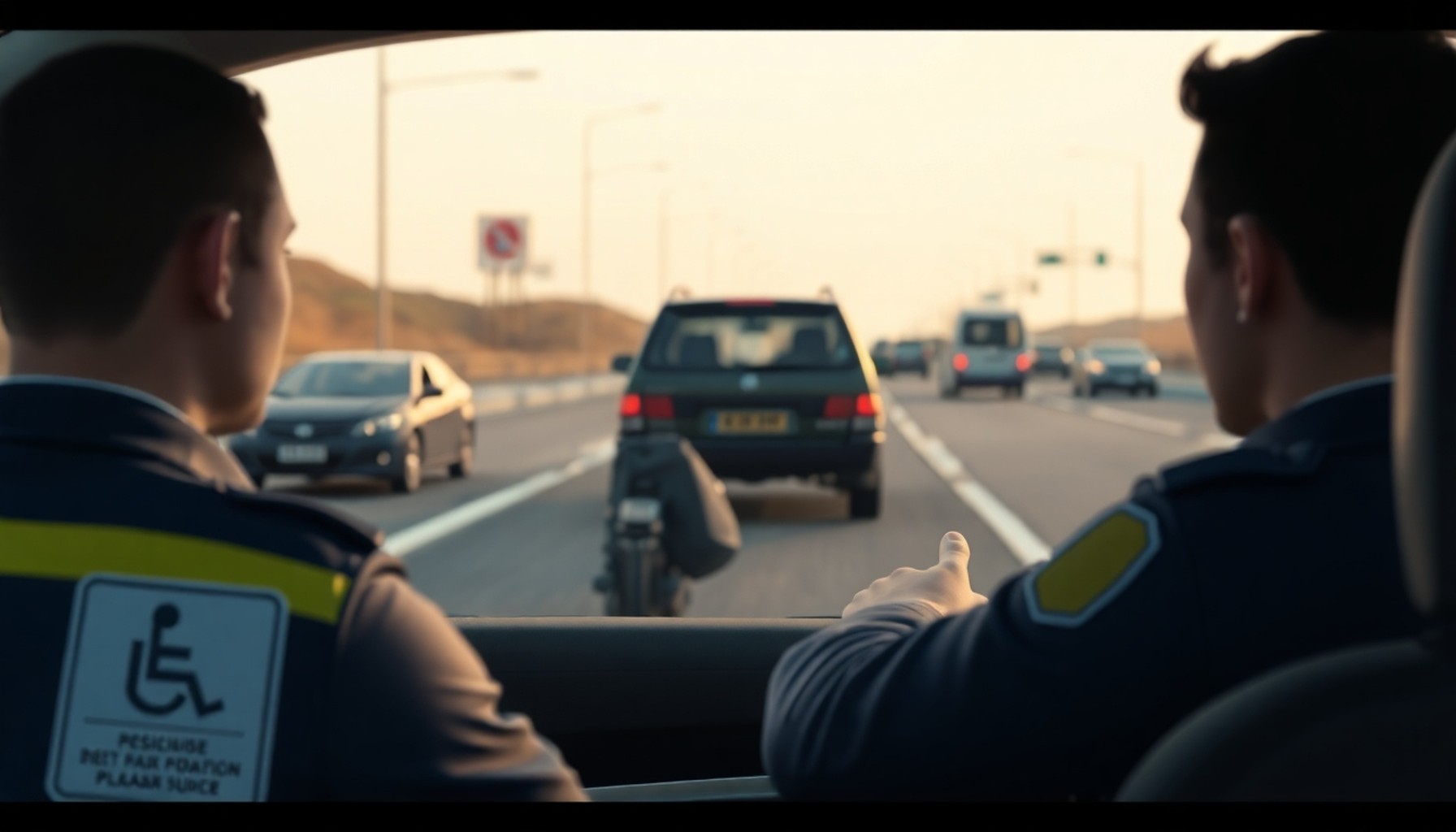 Trafik denetiminde engelli araç belgesi kontrolü