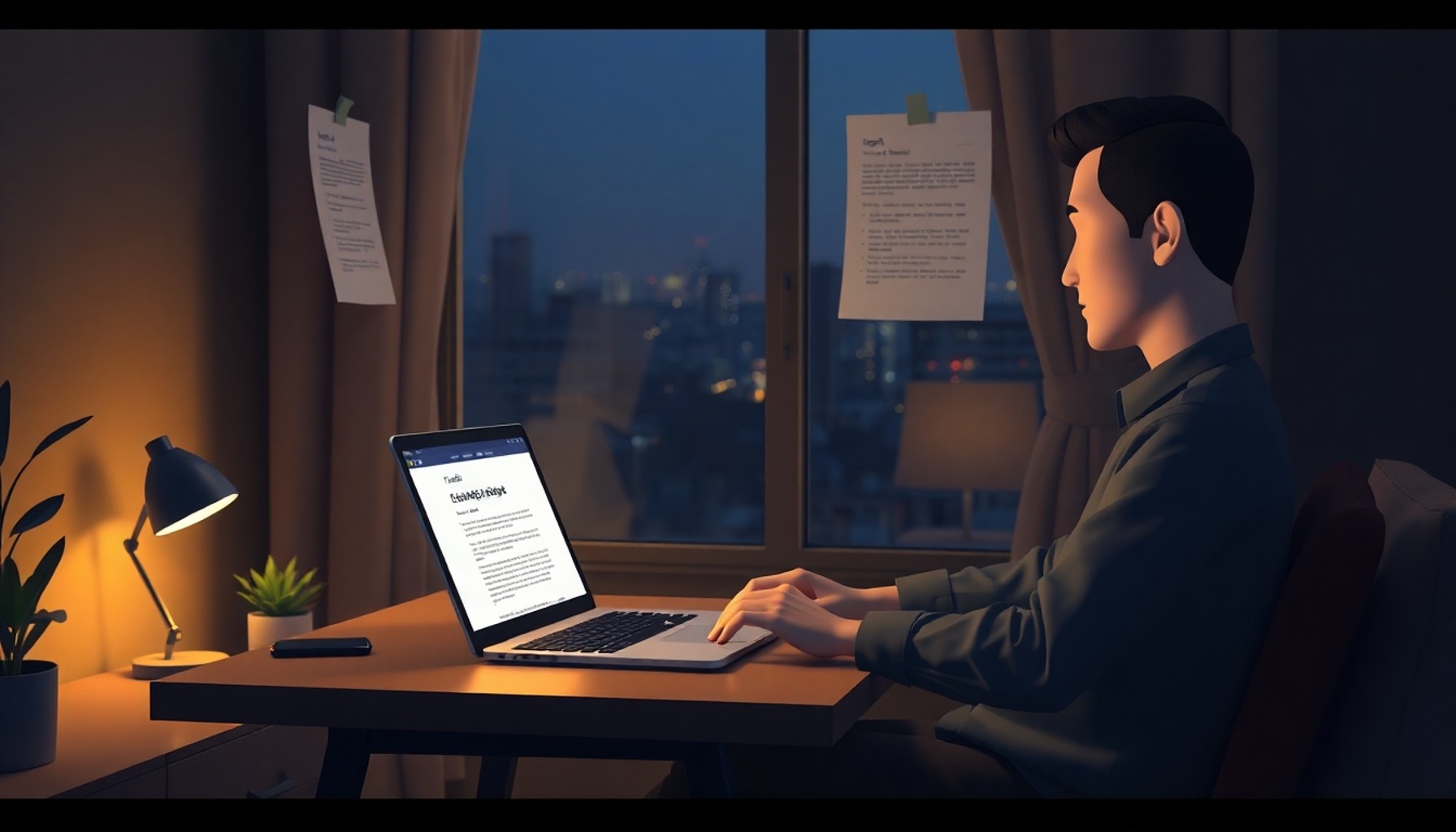 CİMER'e çevrimiçi başvuru yapan vatandaş illüstrasyonu
