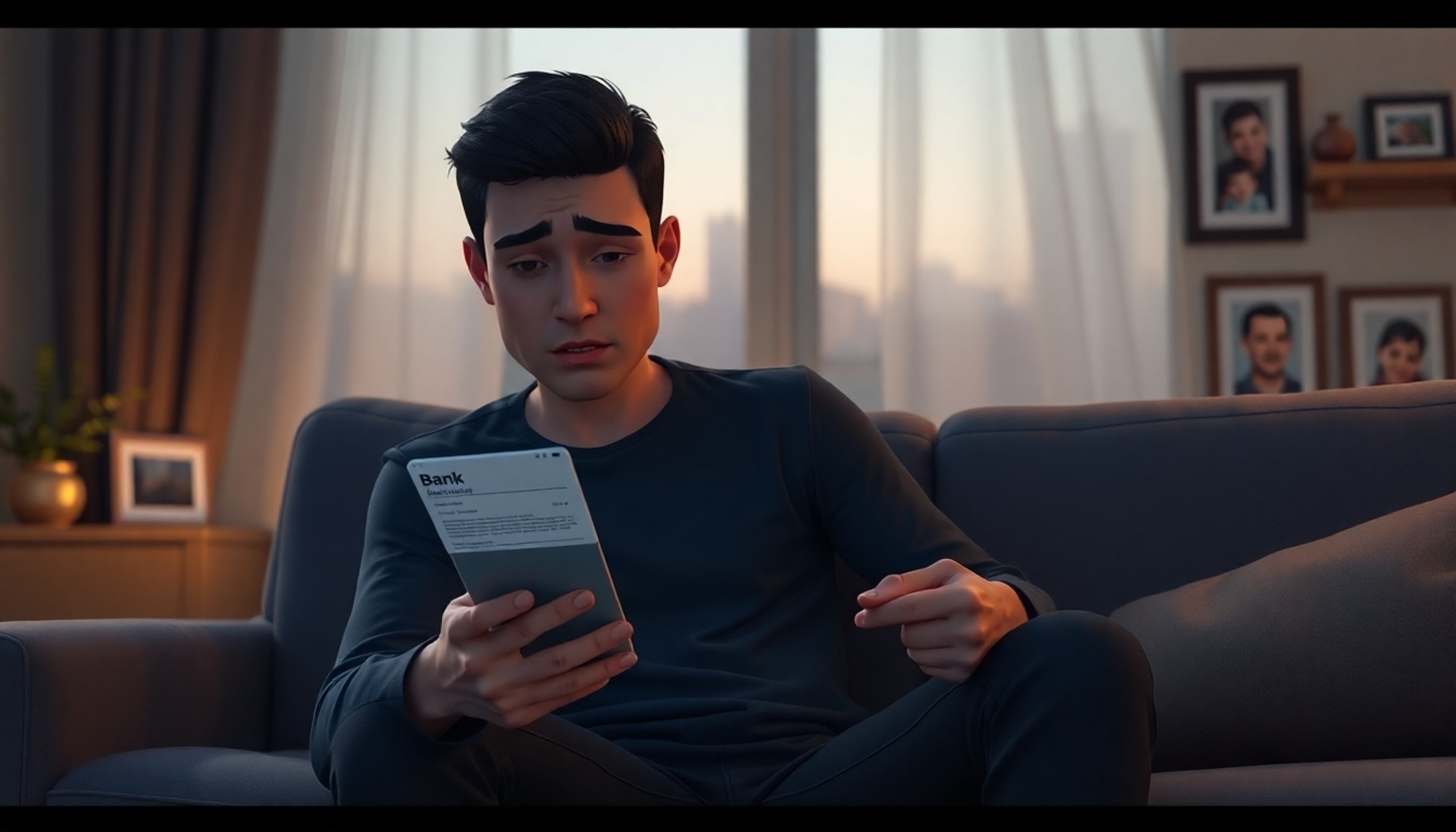 Adına kredi çekildiğini öğrenen genç adam