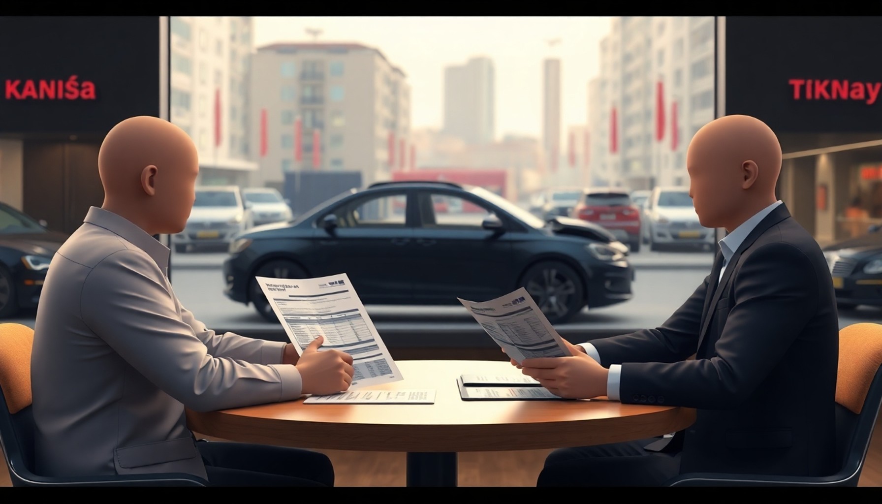 Pert araç rayiç değer hesabı ve sigortacı müzakeresi