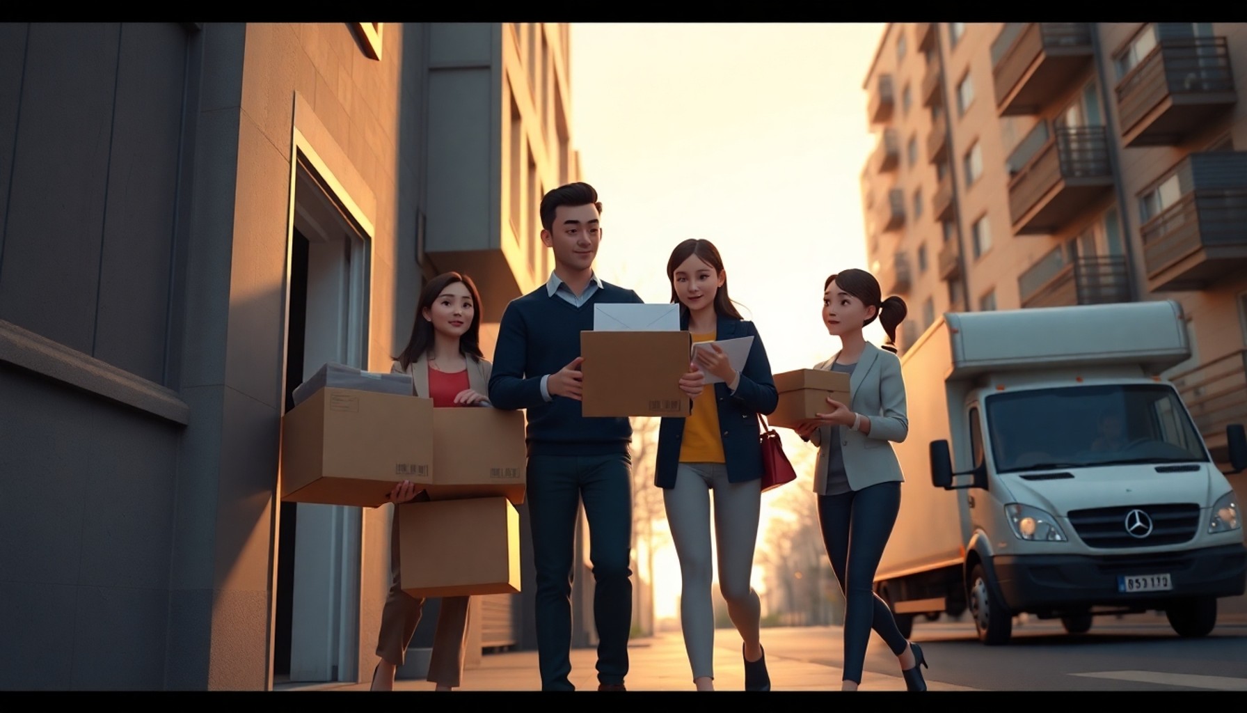 Eşyalarını taşıyan aile, yetkilinin kira yardımı zarfını uzatması