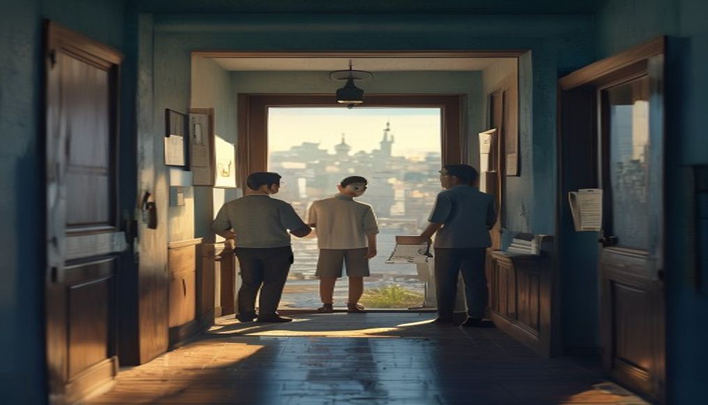 Yılmaz ailesi ve kiraya verenin buluşması