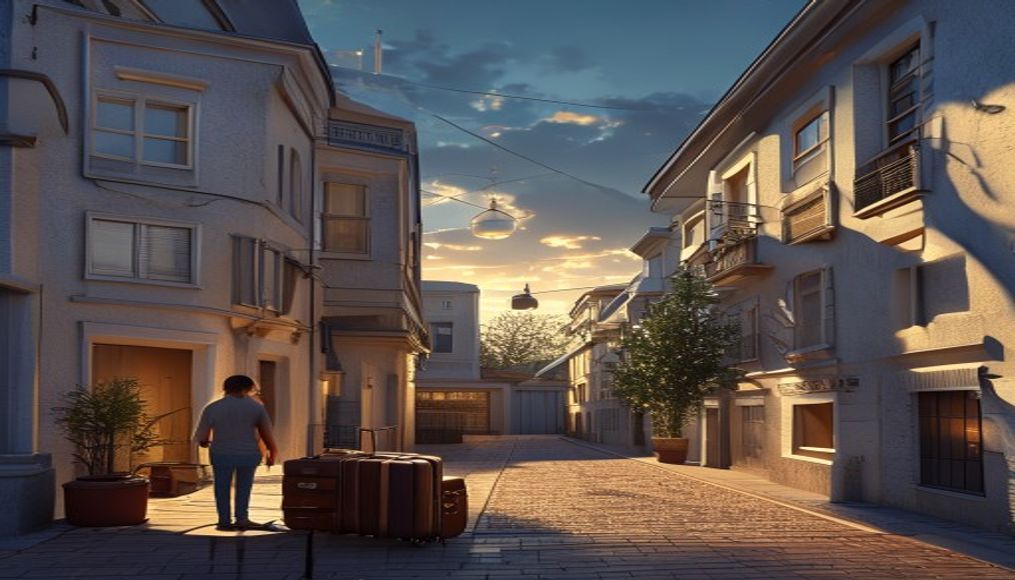 İstanbul’da bir aile taşınma hazırlığı