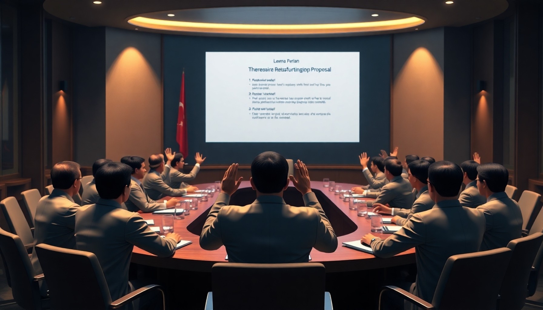 Konkordato alacaklılar toplantısında oylama