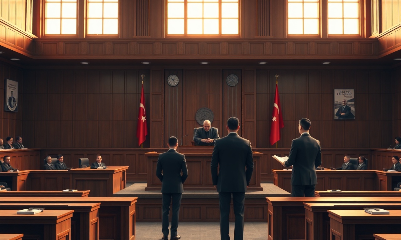 Türk mahkemesinde marka itibar tazminatı davası duruşma sahnesi