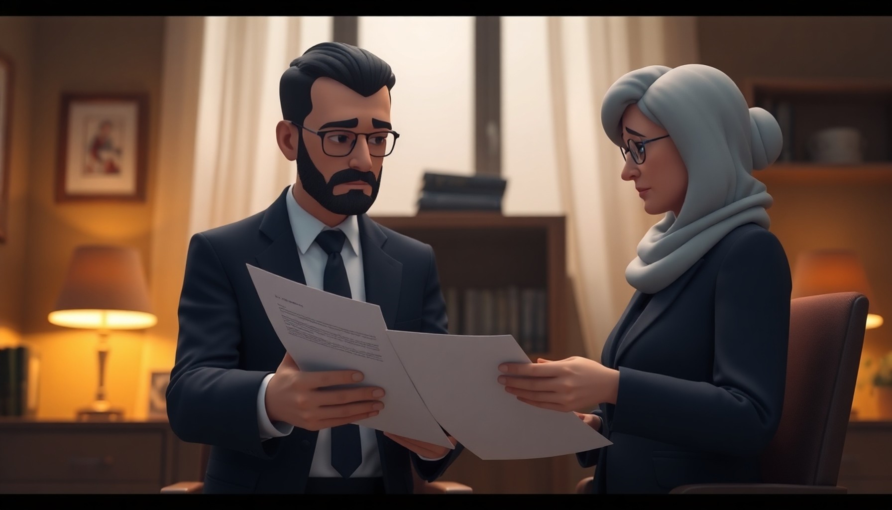Avukat müvekkiline saklı pay hakkını açıklıyor