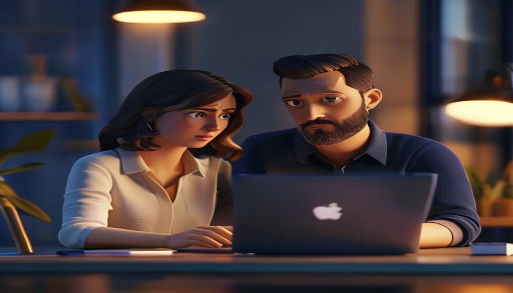Ayşe ve Mehmet online alışverişlerini inceliyor