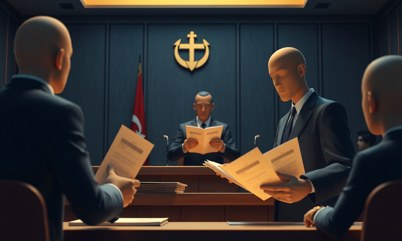 Türkçe mahkeme sahnesi