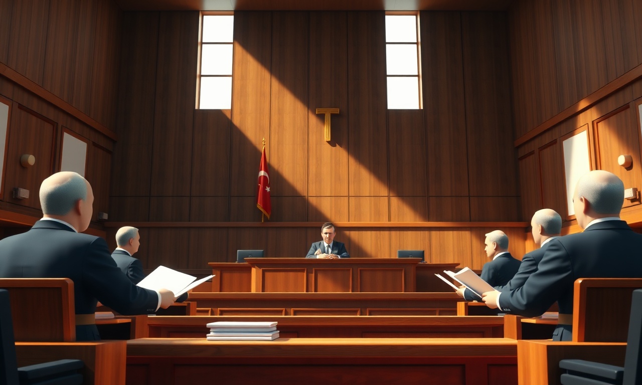 Mahkeme salonunda tedbir süreçlerinin incelenmesi