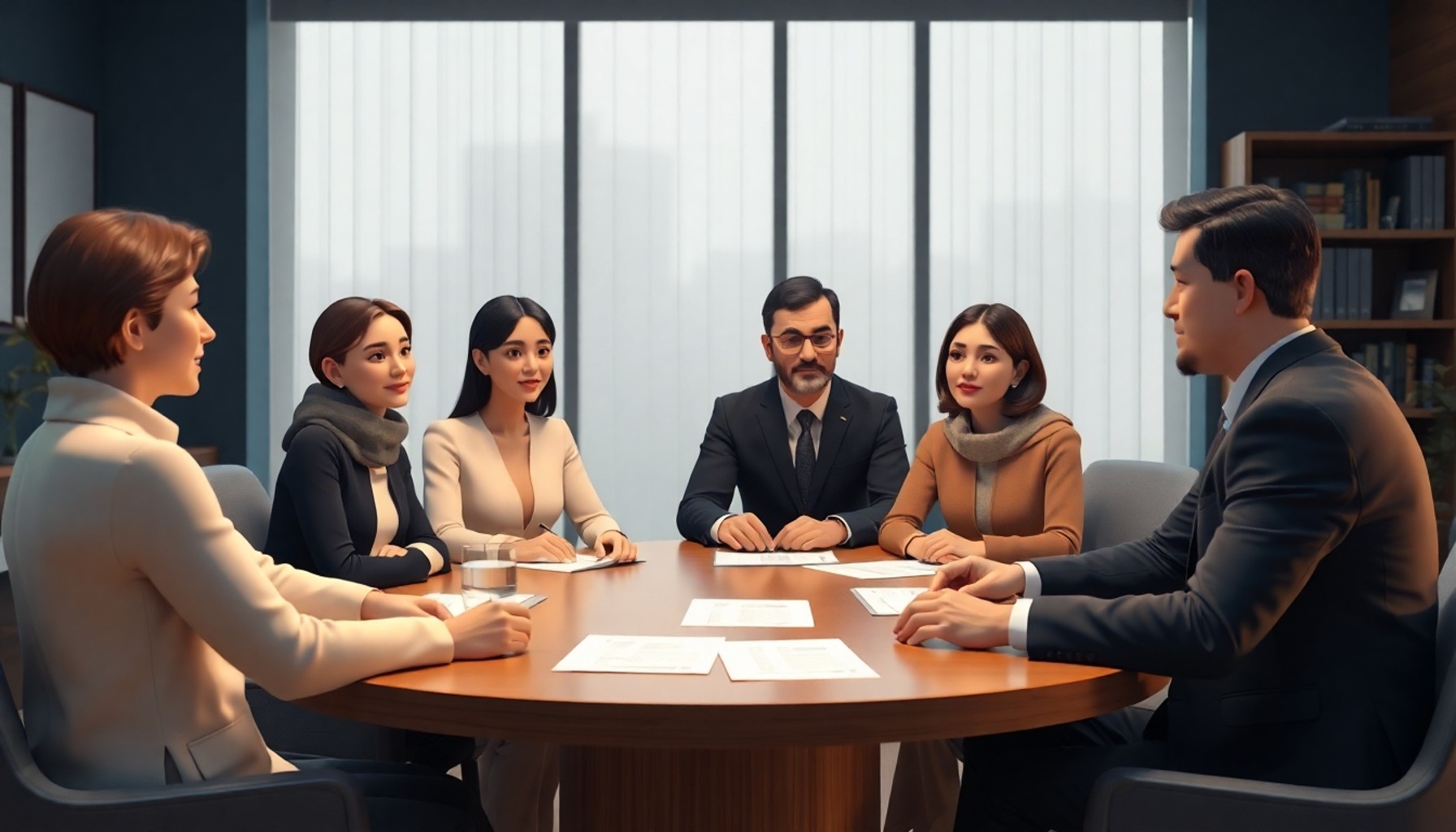 Türk aile miras avukatıyla vasiyetname planlaması toplantısı yapıyor