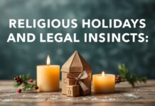 Dini Bayramlar ve Hukuki İçgüdler: Neler Dikkate Almalıyız? Religious Holidays and Legal Instincts: What Should We Consider?