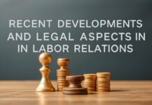 Türkiye’de Çalışma İlişkilerinde Son Gelişmeler ve Hukuki Yönleri Recent Developments and Legal Aspects in Labor Relations in Turkey
