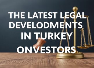 Türkiye’de Yatırımcılar İçin En Güncel Hukuki Gelişmeler The Latest Legal Developments in Turkey for Investors